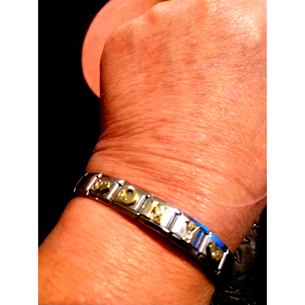 Beautiful Silver Initial Bracelet